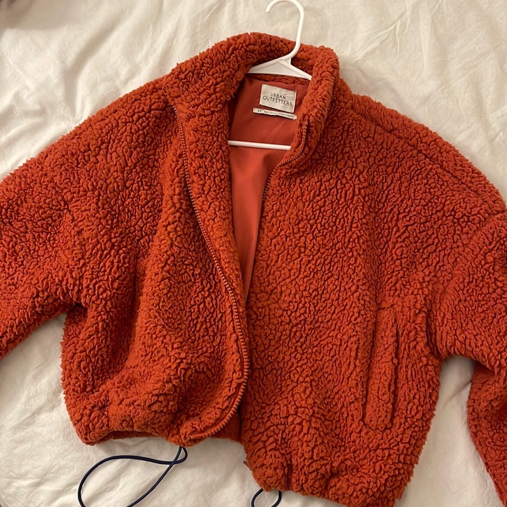 Urban Outfitters Sherpa Drawstring Jacket